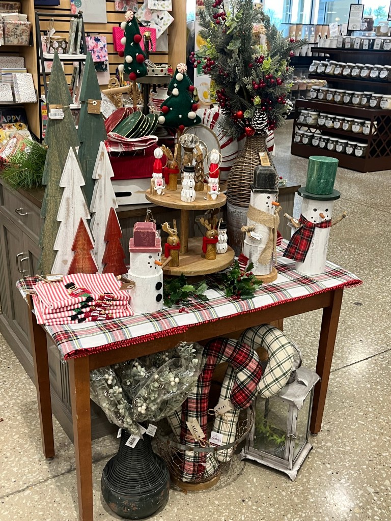 A holiday display at my local grocery store.